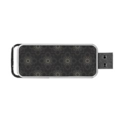 Background Star Pattern Portable Usb Flash (one Side)