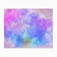 Background Abstract Purple Watercolor Small Glasses Cloth (2-side)