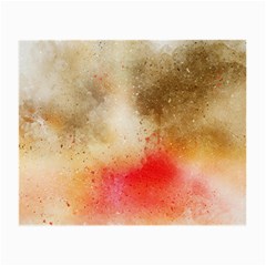 Abstract Space Watercolor Small Glasses Cloth (2-side)