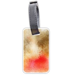 Abstract Space Watercolor Luggage Tags (one Side) 