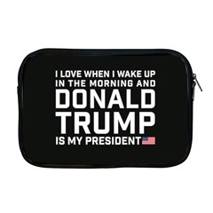 I Love When I Wake Up And Donald Trump Is My President Maga Apple Macbook Pro 17  Zipper Case by snek