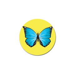 Butterfly Blue Insect Golf Ball Marker (4 Pack) by Alisyart