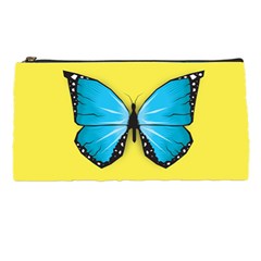 Butterfly Blue Insect Pencil Cases