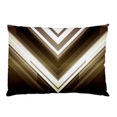 Chevron Triangle Pillow Case (two Sides)