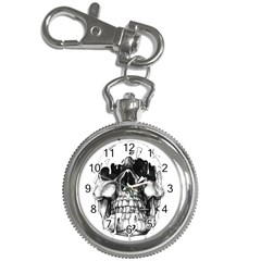 Black Skull Key Chain Watches