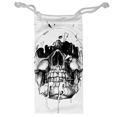 Black Skull Jewelry Bag by Alisyart