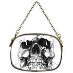 Black Skull Chain Purse (One Side) Front