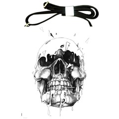 Black Skull Shoulder Sling Bag