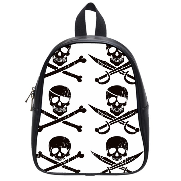 Bone Skull School Bag (Small)