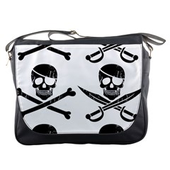 Bone Skull Messenger Bag