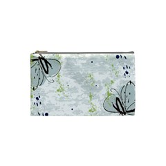 Butterfly Flower Cosmetic Bag (small)