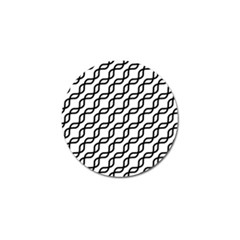 Diagonal Stripe Pattern Golf Ball Marker (10 Pack) by Alisyart