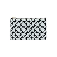 Diagonal Stripe Pattern Cosmetic Bag (small)