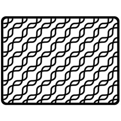 Diagonal Stripe Pattern Fleece Blanket (large) 