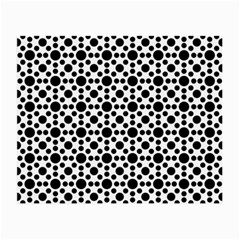 Dot Circle Black Small Glasses Cloth by Alisyart