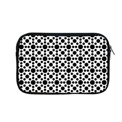 Dot Circle Black Apple Macbook Pro 13  Zipper Case by Alisyart