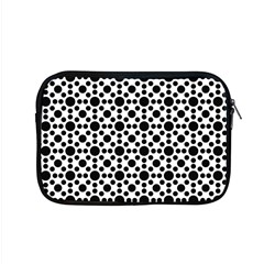 Dot Circle Black Apple Macbook Pro 15  Zipper Case by Alisyart