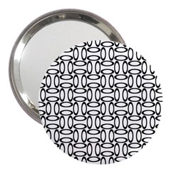 Ellipse Pattern Ellipse Dot Pattern 3  Handbag Mirrors