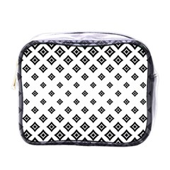 Concentric Halftone Wallpaper Mini Toiletries Bag (one Side) by Alisyart