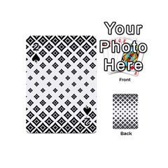Concentric Halftone Wallpaper Playing Cards 54 (mini)