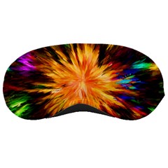 Color Background Structure Lines Rainbow Paint Sleeping Masks by Alisyart