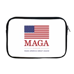 Maga Make America Great Again With Usa Flag Apple Macbook Pro 17  Zipper Case by snek