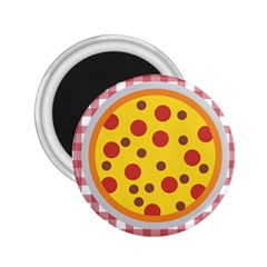Pizza Table Pepperoni Sausage 2 25  Magnets by Pakrebo