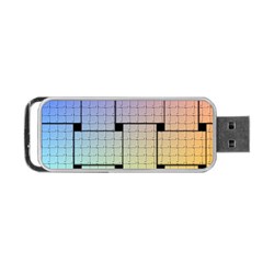 Construction Rectangle Steel Metal Portable Usb Flash (two Sides) by Pakrebo