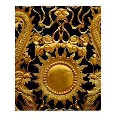Golden Sun Gold Decoration Wall Shower Curtain 60  X 72  (medium) 