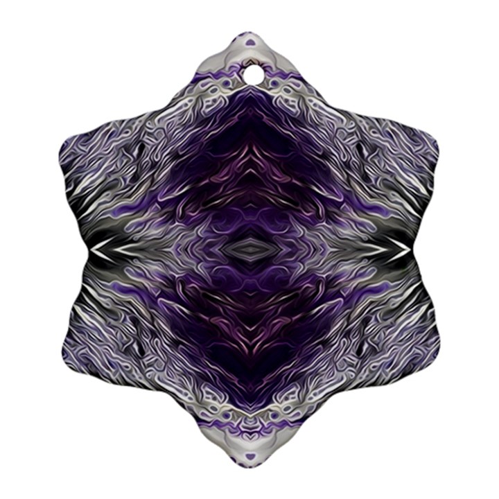 Pattern Abstract Horizontal Ornament (Snowflake)