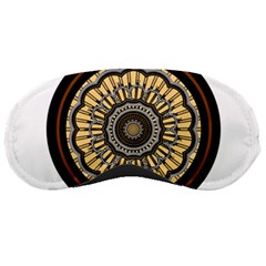 Mandala Pattern Round Ethnic Sleeping Masks
