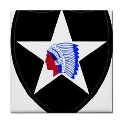 United States Army 2nd Infantry Division Shoulder Sleeve Insignia Face Towel by abbeyz71