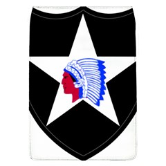 United States Army 2nd Infantry Division Shoulder Sleeve Insignia Removable Flap Cover (l) by abbeyz71