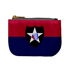 Flag Of United States Army 2nd Infantry Division Mini Coin Purse by abbeyz71