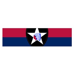 Flag Of United States Army 2nd Infantry Division Satin Scarf (oblong) by abbeyz71