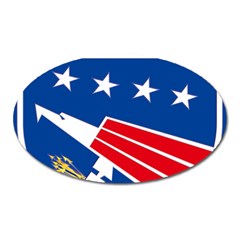 Logo Of United States Forces Korea Oval Magnet