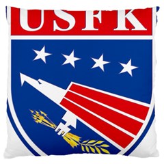 Logo Of United States Forces Korea Large Flano Cushion Case (two Sides) by abbeyz71