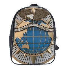 Emblem Of United States Pacific Command School Bag (xl) by abbeyz71