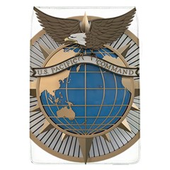 Emblem Of United States Pacific Command Removable Flap Cover (l) by abbeyz71
