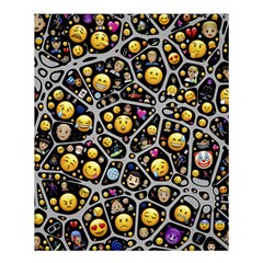 Mental Emojis Emoticons Icons Shower Curtain 60  X 72  (medium) 