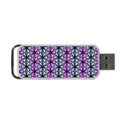 Geometric Patterns Triangle Portable Usb Flash (two Sides)