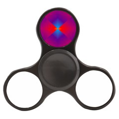 Geometric Blue Violet Red Gradient Finger Spinner by Alisyart