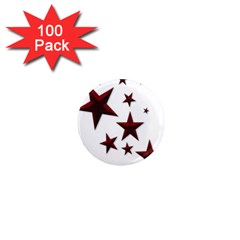 Free Stars 1  Mini Magnets (100 Pack)  by Alisyart