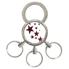 Free Stars 3-ring Key Chains by Alisyart