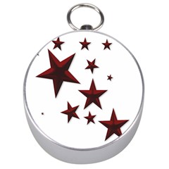 Free Stars Silver Compasses