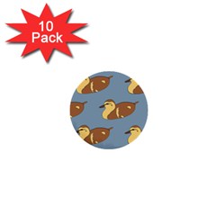 Farm Agriculture Pet Furry Bird 1  Mini Buttons (10 Pack) 