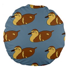 Farm Agriculture Pet Furry Bird Large 18  Premium Round Cushions by Alisyart