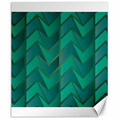 Geometric Background Canvas 8  X 10 