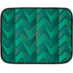 Geometric Background Double Sided Fleece Blanket (mini) 