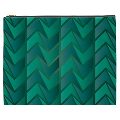 Geometric Background Cosmetic Bag (xxxl) by Alisyart